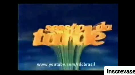 Montagem Chamada Sessão Da Tarde Globo 2001 Youtube