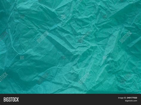 Crumpled Turquoise Image Photo Free Trial Bigstock