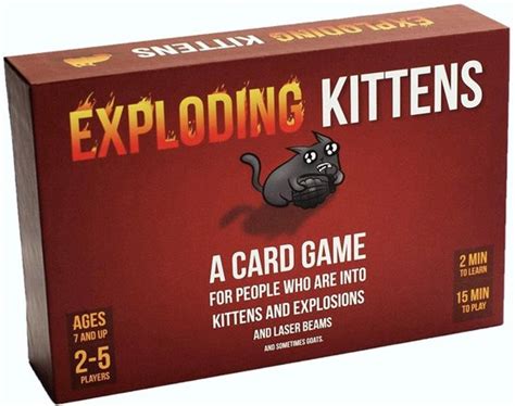 Exploding Kittens Original Edition Engelstalig Kaartspel Games