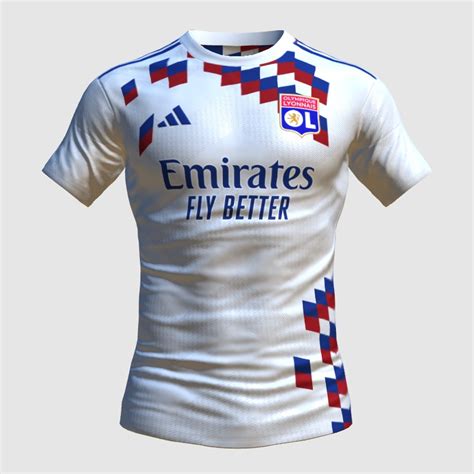 Lyon Home FIFA Kit Creator Showcase