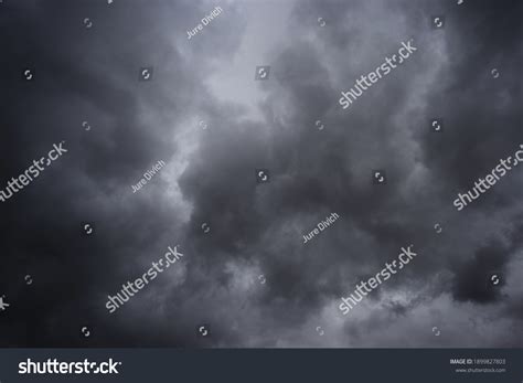 Dark Rain Clouds Sky Stock Photo 1899827803 | Shutterstock