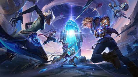 Lol Wild Rift League Of Legends Game Ezreal Camille Leona Lee