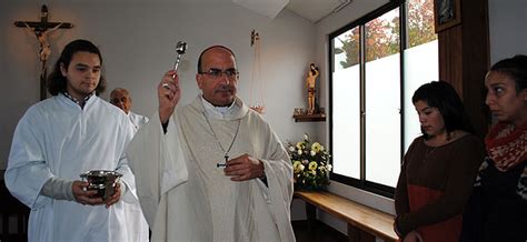 Arzobispo de Concepción bendijo oratorio de Campus Las Tres Pascualas USS