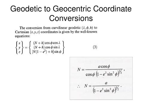 Ppt Lecture Geodetic Reference Systems Powerpoint Presentation