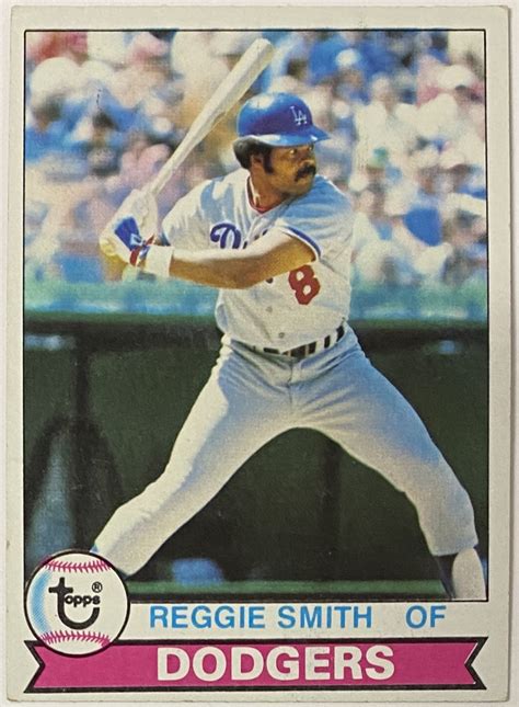 Reggie Smith 1979 Topps Los Angeles Dodgers Baseball Card – KBK Sports