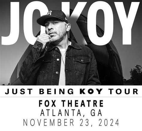 Jo Koy Just Being Koy Tour Fox Theatre