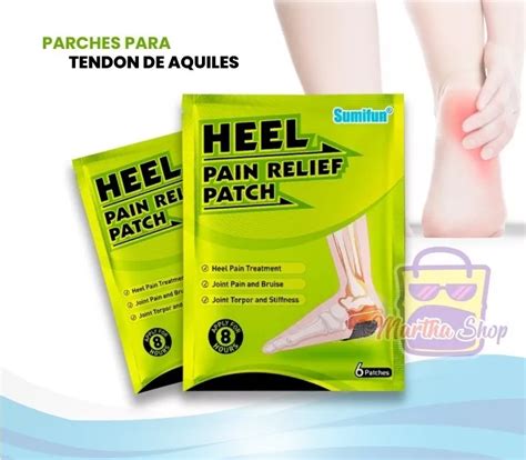 8 Parches para Dolor de Tendon Aquiles Reumatico Lesion Mebuscar México