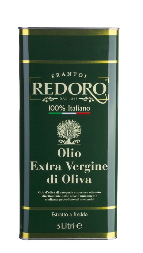 Olio Extra Vergine Di Oliva Italiano Linea Oro Litri