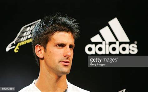 Novak Djokovic Launches Adidas Falcon Range Photos And Premium High Res