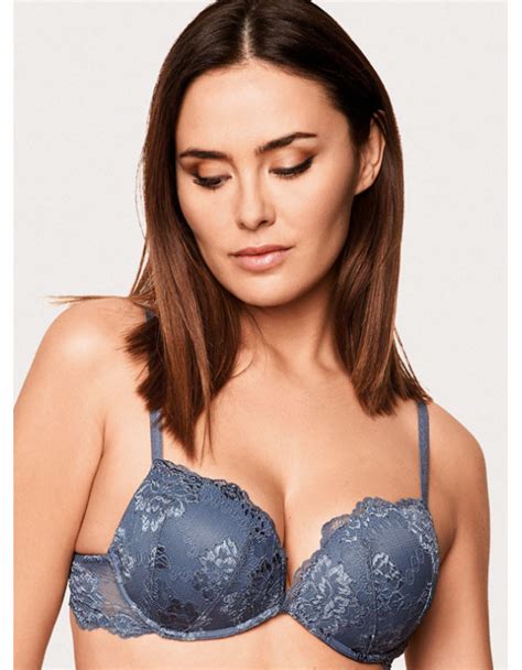 Reggiseno Super Push Up Mydouble Pizzo