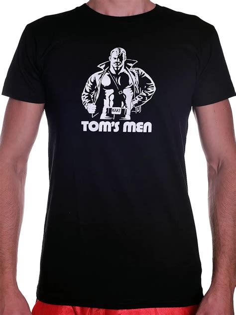 Tom Of Finland Kake T Shirt Black Tee Shirt Tshirt Menswear Short