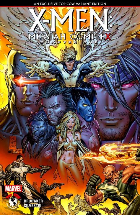 X Men Messiah Complex Top Cow Exclusive Variant Cover Marc Silvestri