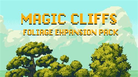 Magic Cliffs Foliage Expansion Pack Demo Youtube