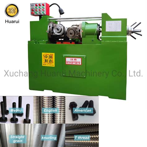 Pip Thread Rolling Machine Rebar Threads Roller Bolt Threads Rolling