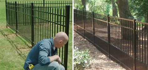 How To Install Aluminum Fence Easy Steps