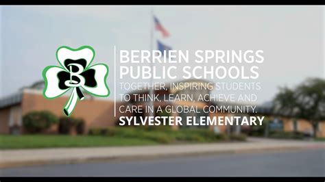 Berrien Springs Public Schools Sylvester Elementary Youtube