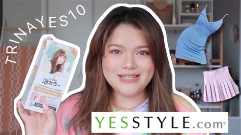 Yesstyle Spring Haul 2021 Rewards Code “trinayes10” Trinakaye Youtube