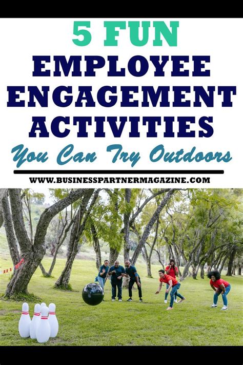 5 fun employee engagement activities you can try outdoors – Artofit