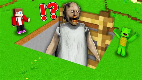 Jj And Mikey Found The Biggest Ladder With Scary Granny In Minecraft