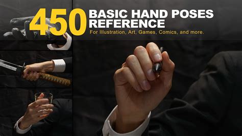 ArtStation - 450 basic hand poses reference | Resources