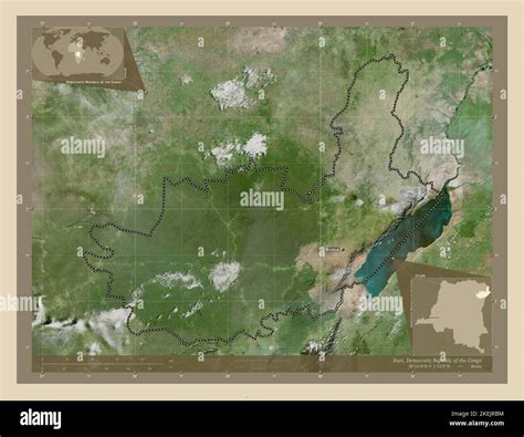 Ituri Province Of Democratic Republic Of The Congo High Resolution Satellite Map Locations