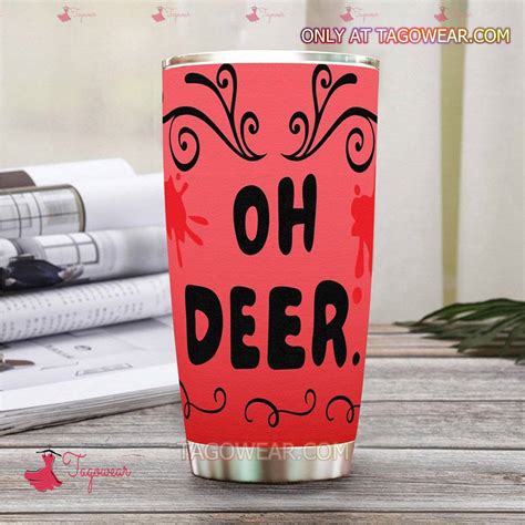 Hazbin Hotel Oh Deer Tumbler Tagowear