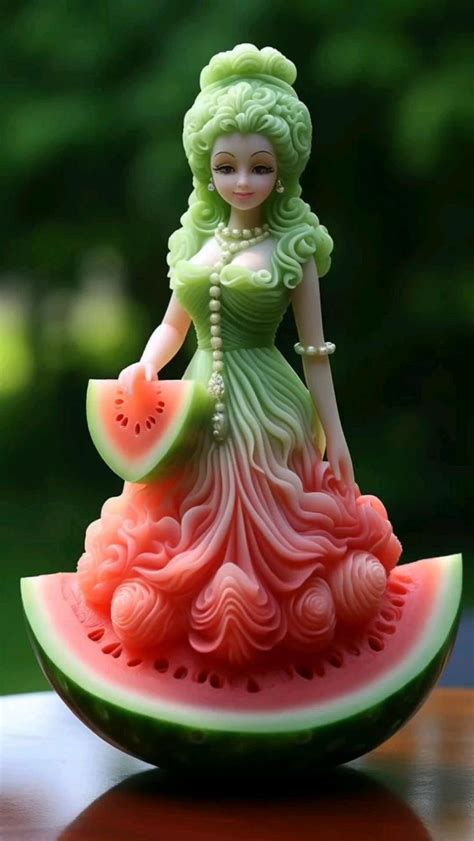 watermelon | Food art, Watermelon art, Fruit carving