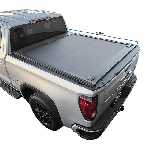 Syneticusa Retractable Hard Tonneau Cover Fits 2019 2022 Chevy