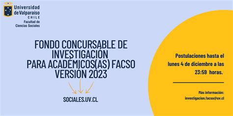 Abiertas las postulaciones para Fondo Concursable de Investigación