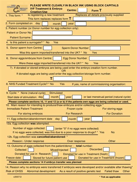 Hfea Fill Online Printable Fillable Blank Pdffiller