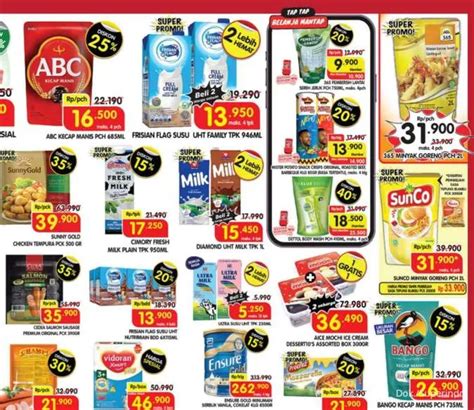 Promo Superindo Hari Ini 3 5 Mei 2024 Aneka Produk Diskon 50 Beli 1