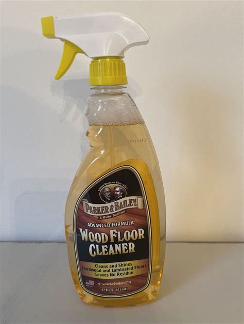 Parker & Bailey 22 Oz Advanced Formula Wood Floor Cleaner & Shine Spray ...