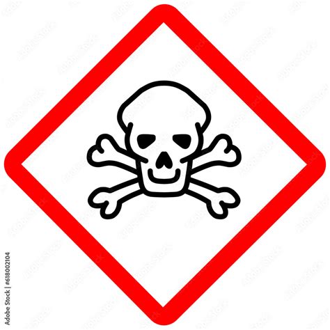 Vector Illustration Ghs Hazard Pictogram Stock Vector Adobe Stock