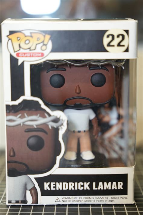 Kendrick Lamar K Dot Funko Inspired Pop Figure Handmade Etsy