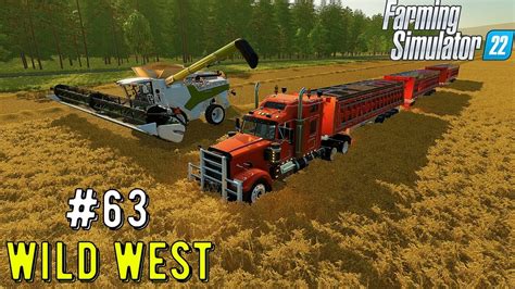 Farming Simulator 22 Fs22 Timelapse Ep 63 Wild West Map Fs22 Mods Youtube