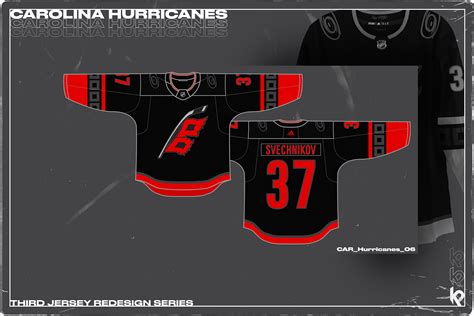 Nhl Third Jersey Redesign Series Behance