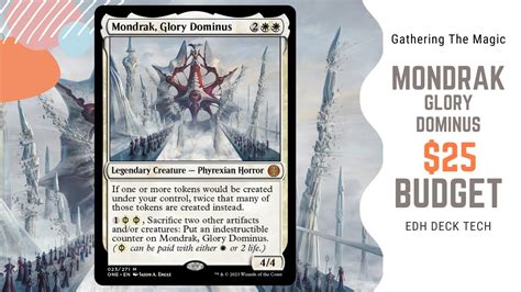 Mondrak Glory Dominus 25 BUDGET Deck Tech Phyrexia All Will Be One