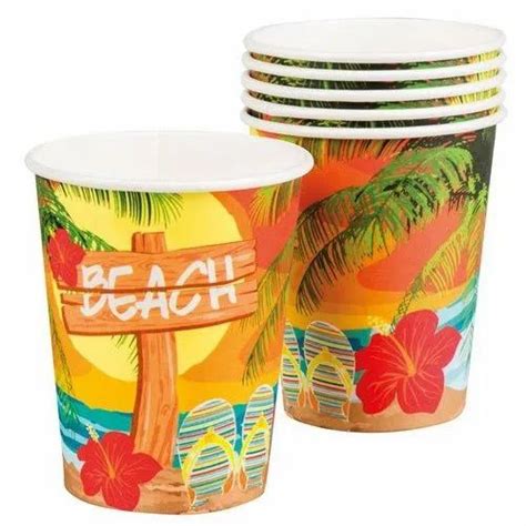 Printed Eco Friendly Paper Cup Features Disposable Eco Friendly For