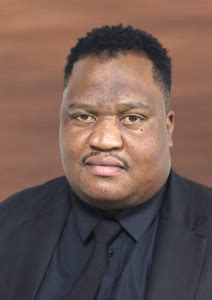 Member Of The Executive Council MEC Wessels Morweng Department Of