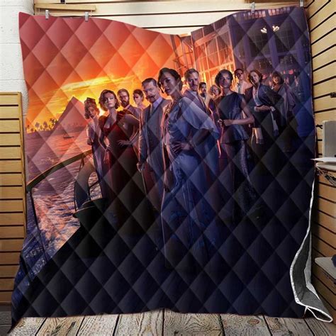 Death On The Nile Movie Gal Gadot Quilt Blanket