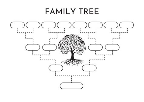 blank family tree template