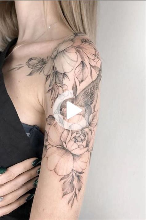 20 Unieke Ideeën Voor Tattoo Ontwerpen Met Bloemmouwen Voor Vrouwen Om