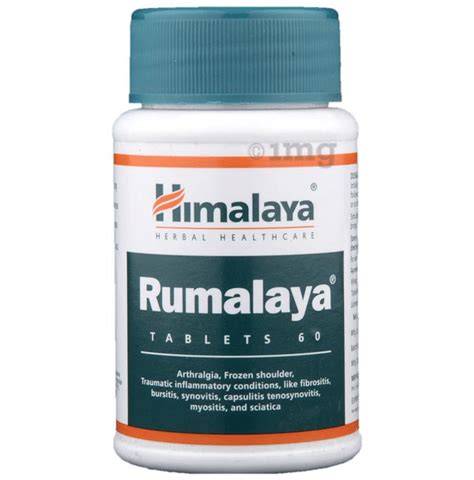 Himalaya Rumalaya Tablets Relieves Joint Pain Buy Bottle Of 60 0 Tablets At Best Price In