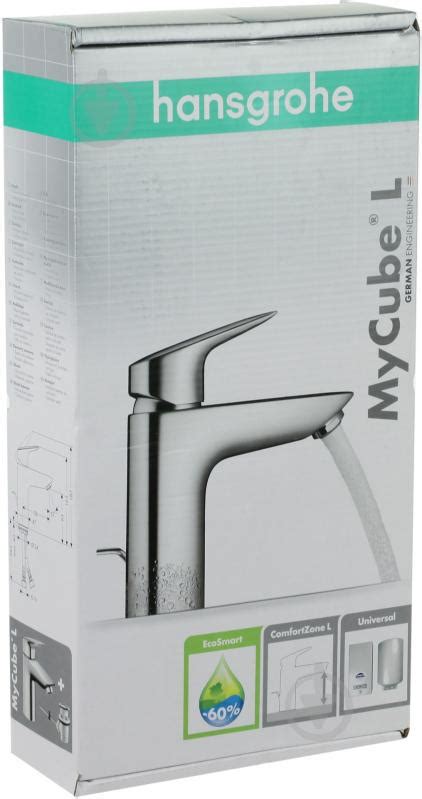 ᐉ Змішувач для умивальника Hansgrohe MyCube L 71011000 Краща ціна в