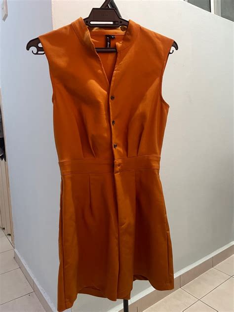 orange jumpsuit, Women's Fashion, Dresses & Sets, Jumpsuits on Carousell