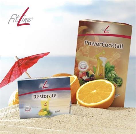 FITLINE Optimal Set PowerCocktail Restorate Citrus Exotic