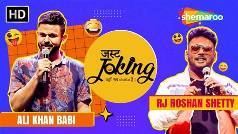 ali khan babi stand  comedy rj roshan shetty comedy nights