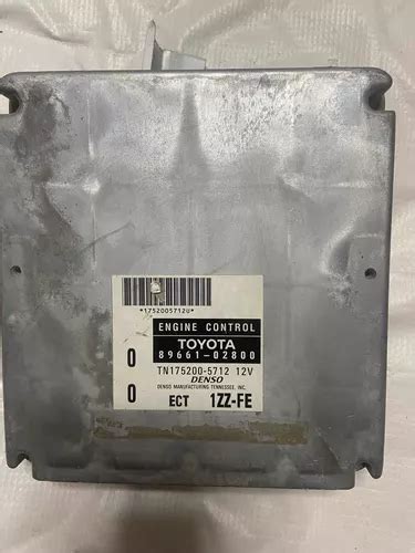 Computadora Ecu Motor Toyota Corolla 2002 89661 02800 Envío gratis