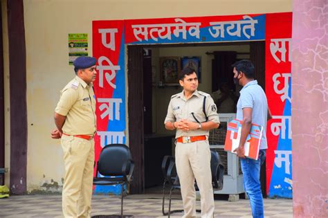 पुलिस अधीक्षक भोजराम पटेल द्वारा शहरी थानों का औचक निरीक्षण सभी