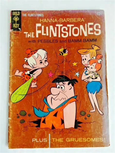 The Flintstones 59 July 1970 Gold Key Vg 35 Fred Pebbles Barney